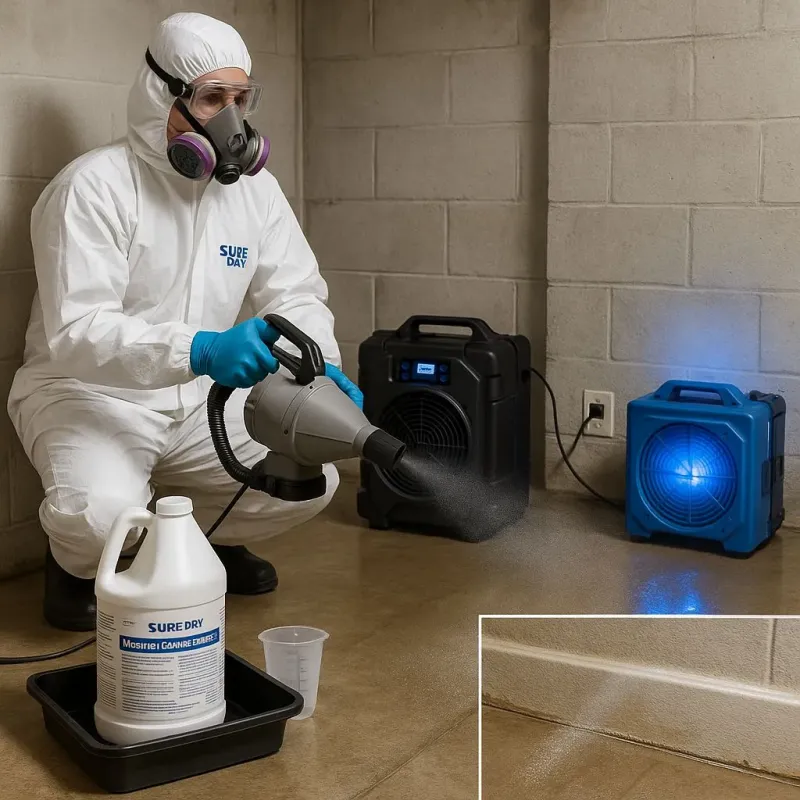 Sanitization and Odor Removal process in Hurley, NY