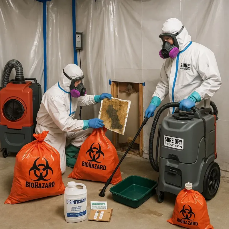 Contaminated Water Handling Protocols process in Hurley, NY